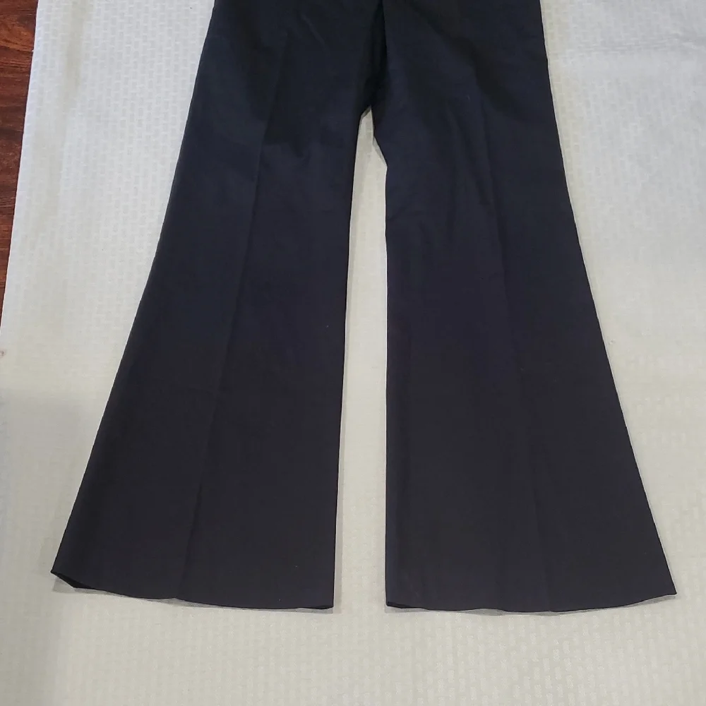 NWT Tory Burch Blue Wide-Leg Trousers Office Board Room Dress Pants Size 2 - Picture 4 of 16